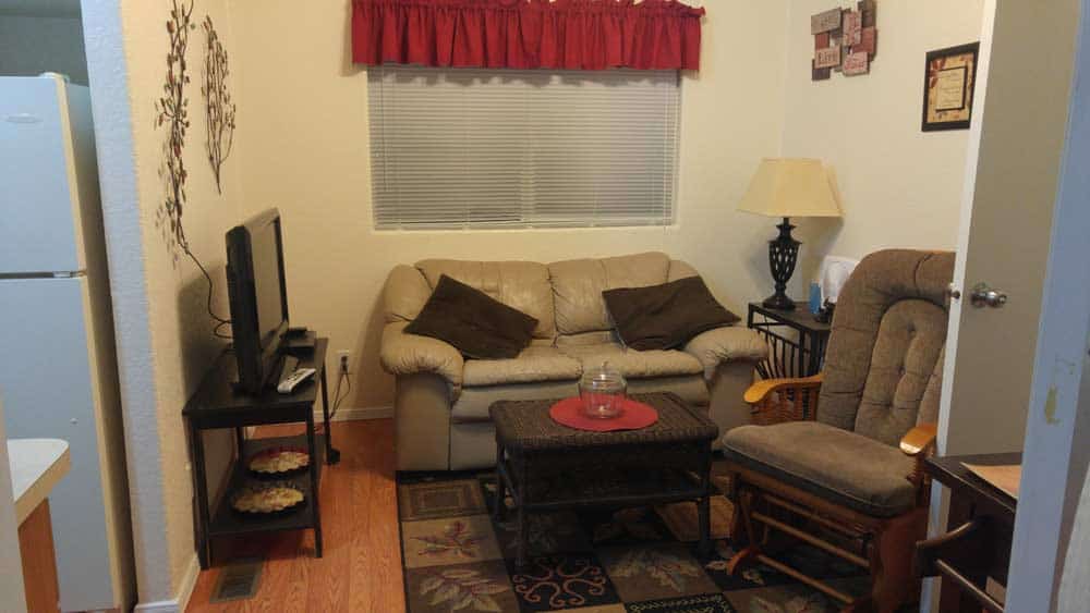 TWOBEDROOM TAN PARK MODEL Cedar Cove RV Park